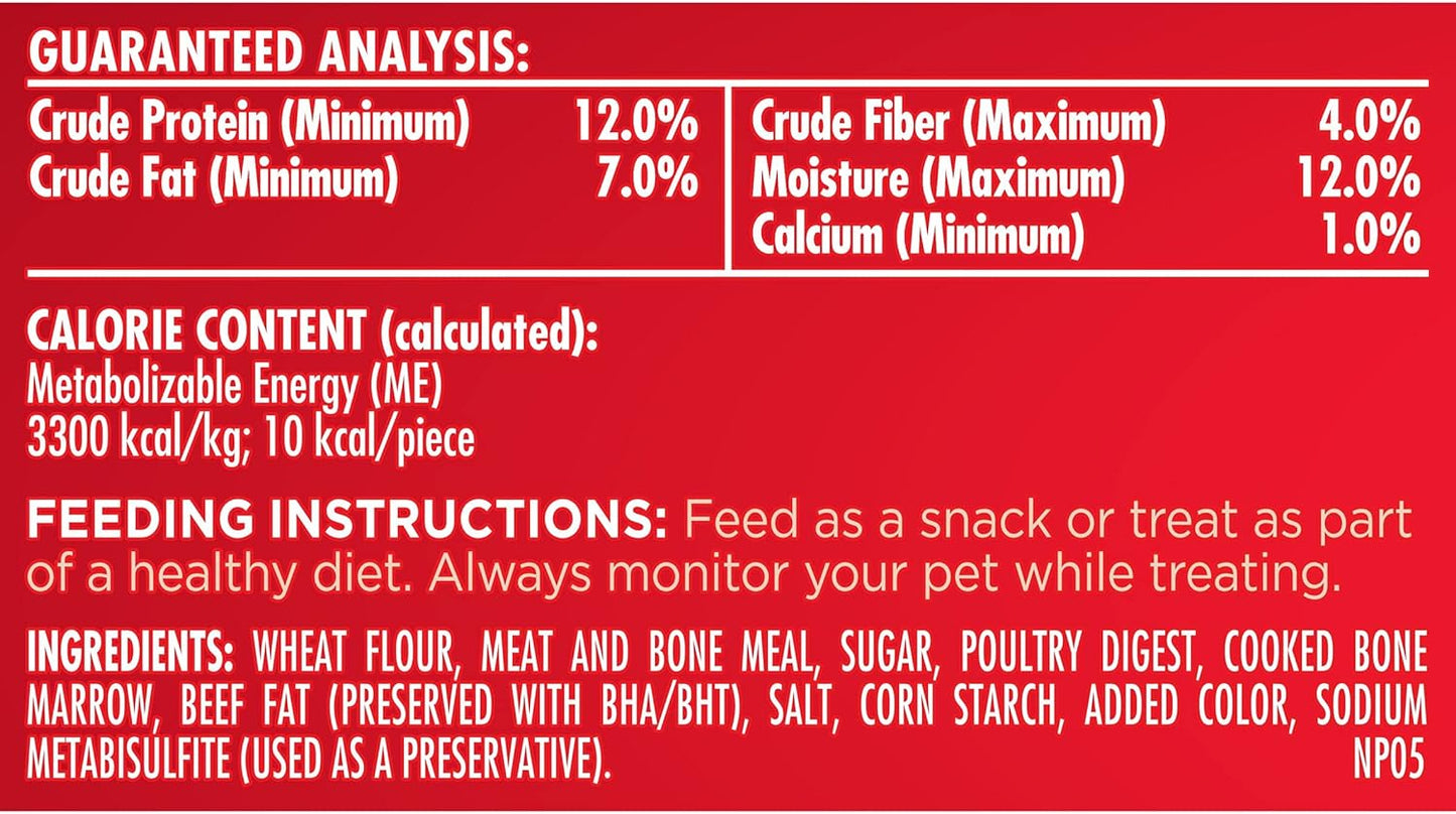 Milk-Bone MaroSnacks Dog Treats, Beef, 40 Ounce
