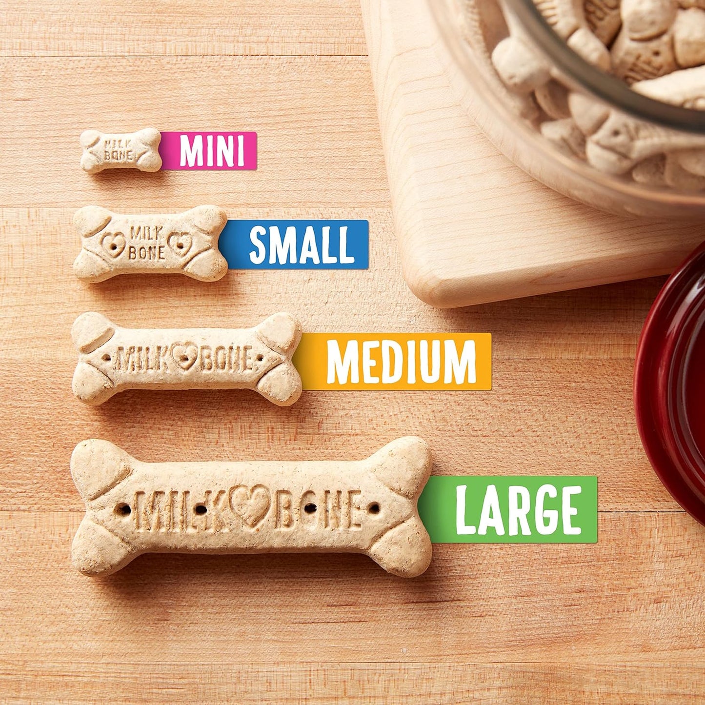 Milk-Bone Medium Crunchy Dog Treats, 10 Pounds, Helps Clean Teeth, Meaty Taste